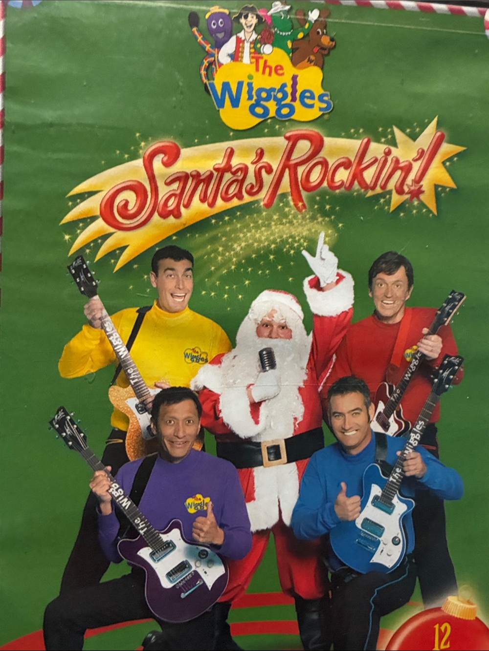 The Wiggles Santa's Rockin' Kids DVD - Christmas Holiday Fun